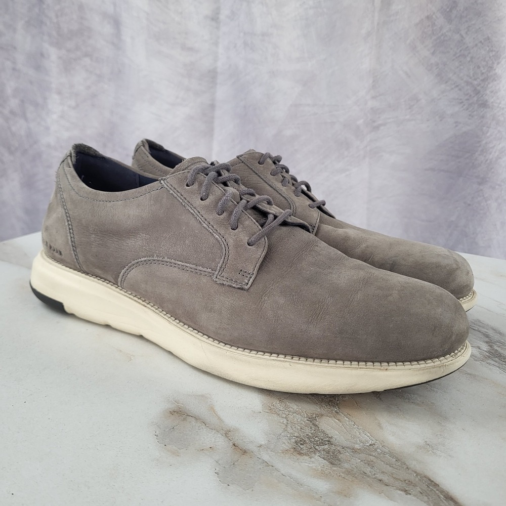 Cole Haan Grand 360 Nubuck Leather Derby Sneakers Men's Size 12 M